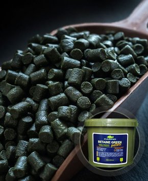 Пелетс Carpio Betaine Green pellets 6 mm. 3kg