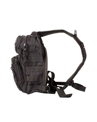 Рюкзак тактический однолямочный KOMBAT UK Mini Molle Recon Shoulder Bag 10л Черный