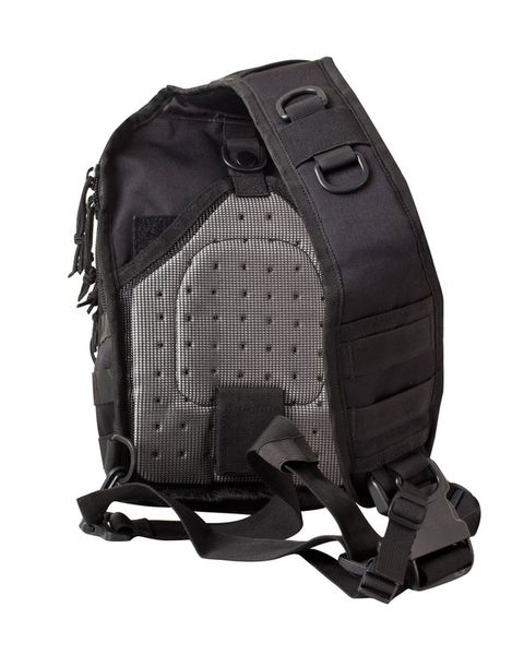 Рюкзак тактичний однолямковий KOMBAT UK Mini Molle Recon Shoulder Bag 10л Чорний