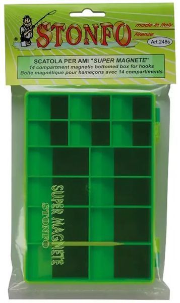 Коробка магнітна Stonfo 248S Super Magnetic Box 14 слотів