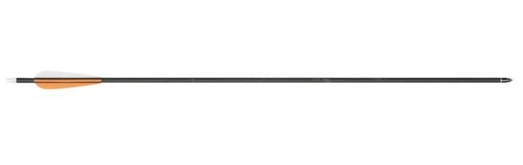 Стрела для лука Man Kung MK-AAL30-2219 , алюминий ц:черный, 1000259