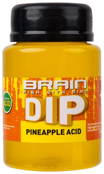 Дип для бойлов Brain F1 Pineapple Acid (ананас) 100ml, 18580315