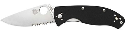 Нож Spyderco Tenacious, G-10 полу серрейтор, 871042