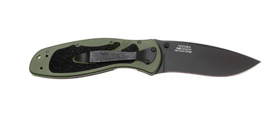 Нож Kershaw Blur Black Blade, ц:olive, 17400114