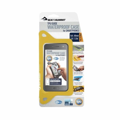 Гермочехол для телефона Sea To Summit TPU Guide W/P Case for Smartphones Yellow 13 х 7см