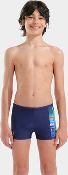 Плавки для мальчиков Arena LIT LOGO SWIM SHORT синий Дет 128 см