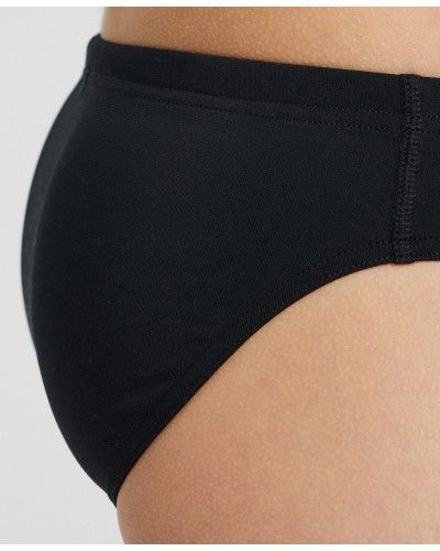 Плавки-сліпи для хлопців Arena TEAM SWIM BRIEFS SOLID чорний, білий Діт 128см