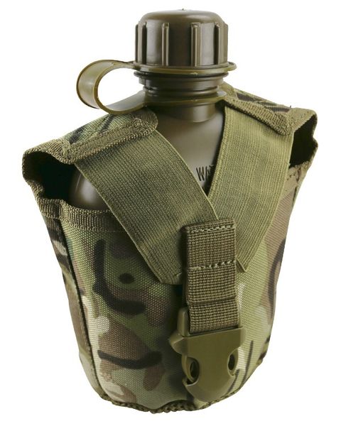 Фляга тактична KOMBAT UK Tactical Water Bottle 950мл Мультікам