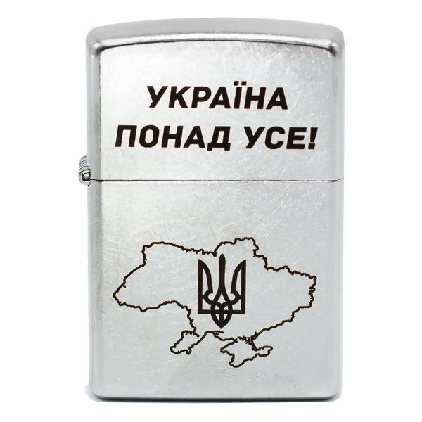 Зажигалка Zippo 207 P CLASSIC street chrome, 207 P