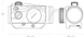 Приціл коліматорний Hawke Vantage 1x25 - Weaver Сітка 3 MOA Dot 39860270 фото 1