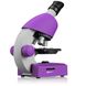Микроскоп Bresser Junior 40x-640x Purple с набором для опытов и адаптером для смартфона (8851300GSF000) 923893 фото 3