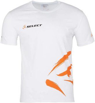 Футболка Select Fish Logo M White, 2XL