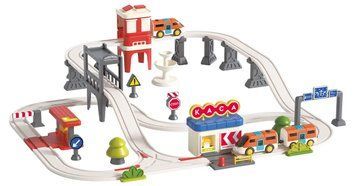 Игровой набор OTAMANKO RAIL LAND электрическая железная дорога, 55 деталей