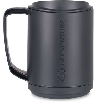 Lifeventure кружка Insulated Ellipse Mug graphite