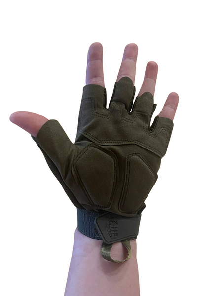Рукавички тактичні KOMBAT UK Alpha Fingerless Tactical Gloves