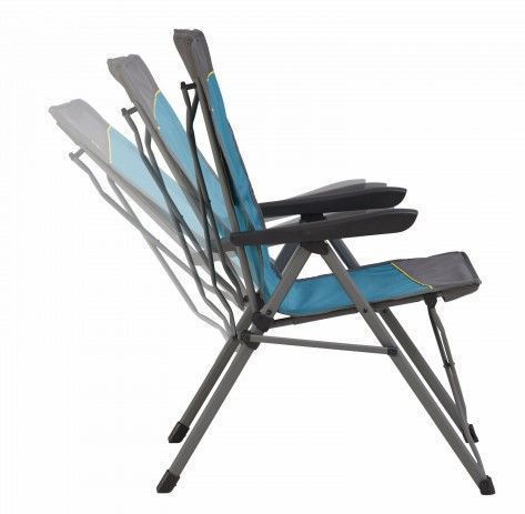Кресло раскладное Uquip Justy Blue/Grey (244015)