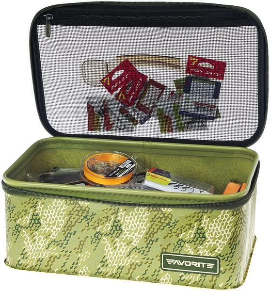 Коробка Favorite Eva Tackle Box TCLB-L 335x205x130mm Khaki