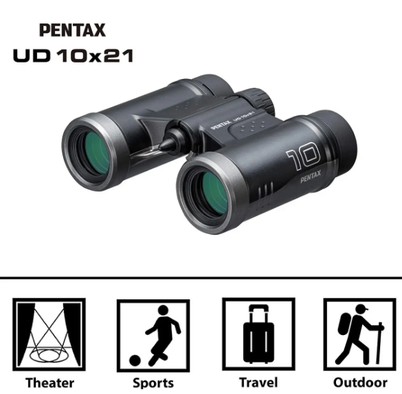 Бинокль Pentax UD 10x21 Black (61816)