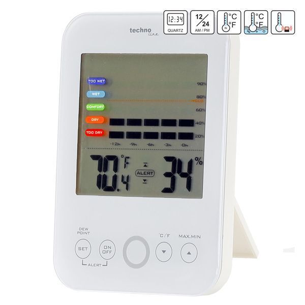Термогігрометр Technoline WS9422 White (WS9422)