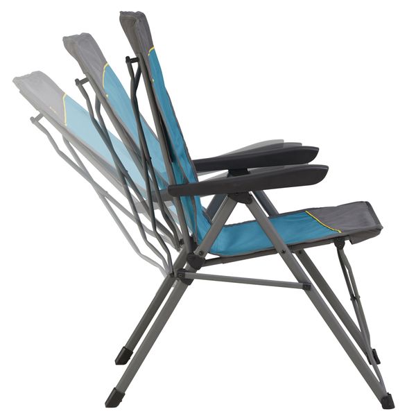 Кресло раскладное Uquip Justy Blue/Grey (244015)