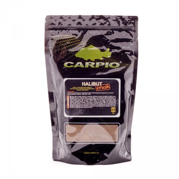 Мелений пеллец Carpio HALIBUT + KRILL CRUSH 0.9kg