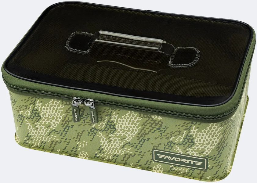 Коробка Favorite Eva Tackle Box TCLB-L 335x205x130mm Khaki