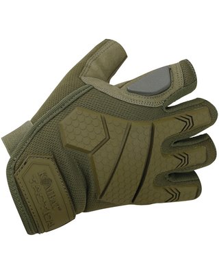 Перчатки тактические KOMBAT UK Alpha Fingerless Tactical Gloves Койот