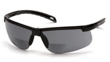 Очки Pyramex Ever-Lite Bifocal (gray +2.5) Super Anti-Fog H2MAX, бифокальные серые с диоптриями
