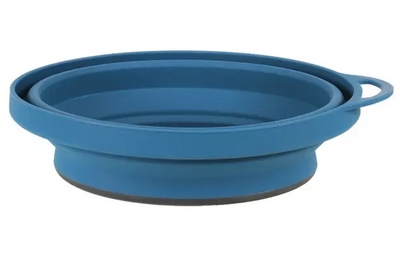 Lifeventure тарілка Silicone Ellipse Bowl navy blue