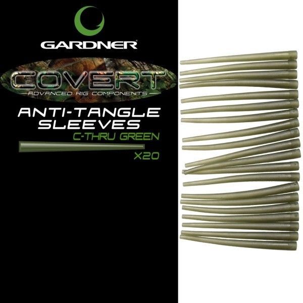 Конічна трубка Gardner Covert anti-tangle sleeves c-thru Green