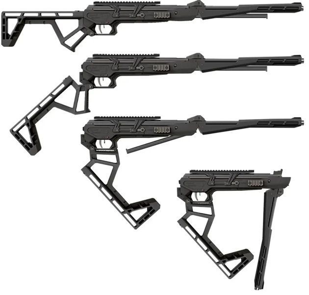 Гвинтівка пневматична Black Bunker BM8 кал. 4,5 мм Black