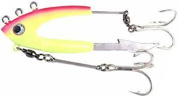 Оснащение морское Prohunter Bonito Dead Bait jig head-complete Kit для ловли на мертвую рыбку 500g Red Head Luminous