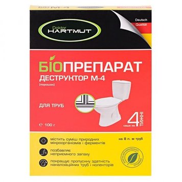 Біопрепарат-деструктор Doktor Hartmut М-4, 4260349572033