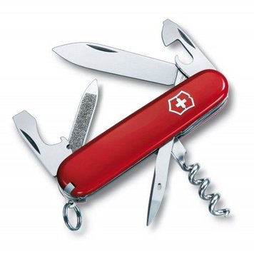 Ніж Victorinox Swiss Army Sportsman червоний 0.3803