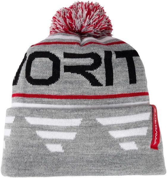 Шапка Favorite Pompon Hat 56 ц:gray black logo, 56