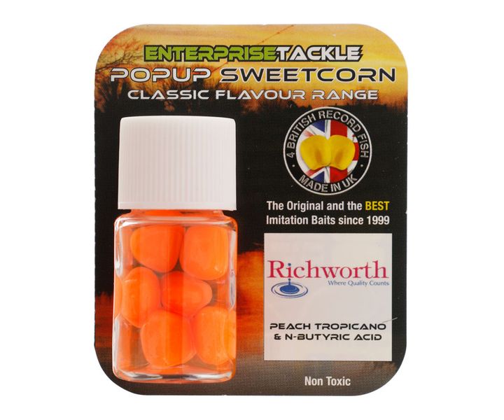 Штучна кукурудза Pop-Up Richworth Peach&N-butyric, Fluoro Orange