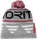 Шапка Favorite Pompon Hat 56 ц:gray black logo 16930886 фото 4