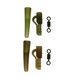 Набір Target Mixed Size 12 Swivels, Mini Lead Clips and Tail Rubbers Natural Brown (5) TMP3NB фото 1