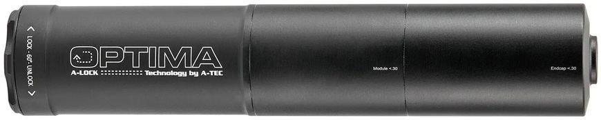 Саундмодератор A-TEC Optima-45 швидкознімний кал. 30 (під кал. 270 Win; 7x64; 308 Win і 30-06). Різьба - A-Lock Mini