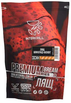 Прикормка INTERKRILL PREMIUM SERIES Лящ-Шоколад-Бисквит 1кг