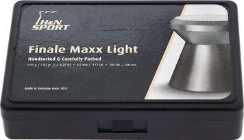Кулі пневматичні H&N Finale Maxx Light. Кал. 4.5 мм