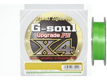 Шнур YGK G-Soul X4 Upgrade 100m ц:салатовий