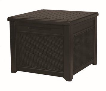 Стіл-скриня CUBE RATTAN 208л, коричневий