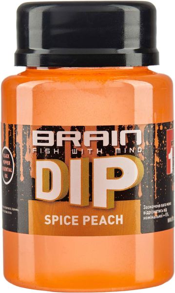 Дип для бойлов Brain F1 Spice Peach (персик/специи) 100ml, 18580420