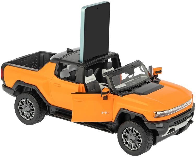 Машинка Rastar Hummer EV 1:16 ц:оранжевый
