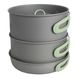 Набор посуды Bo-Camp Explorer XL 4 Pieces Hard Anodized Grey/Green (2200249) DAS302116 фото 10