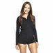 Женский лонгслив Zoggs Full Zip Sun Top UPF 50+