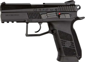 Пістолет пневматичний ASG CZ 75 P-07 Blowback 4,5 мм BB, 23702520