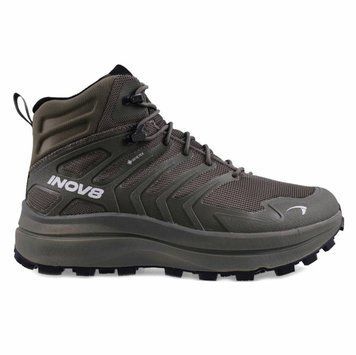 Кросівки для бігу Inov-8 Roclite Max Mid GTX темно-зелені трейлові чоловічі 42 (27 см)