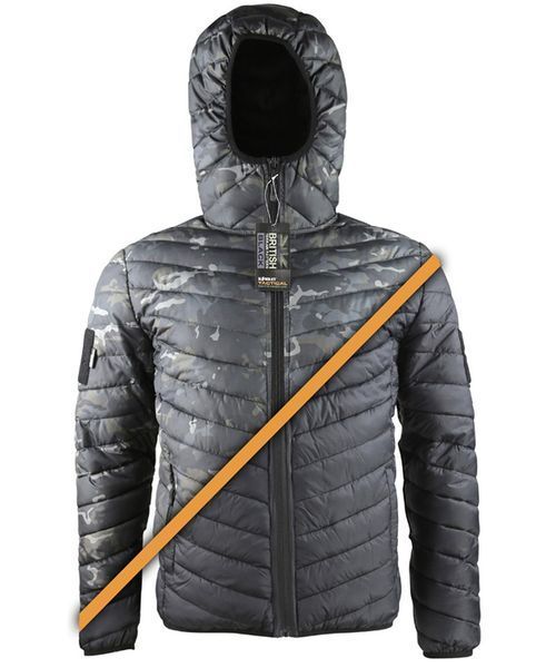 Куртка тактическая KOMBAT UK Xenon Jacket Мультикам Черный